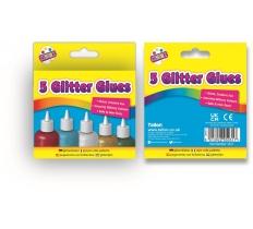 Tallon 5 Pack Glitter Glues