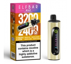 Elf Bar 4 In 1 Vape Prefilled Pod Kit Pineapple Edition