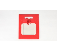 Red Small Gift Bag 24 x 19 x 9cm