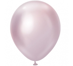 Kalisan 18" Mirror Pink Gold Latex Balloons 25 Pack