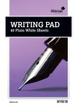 Silvine A5 Writing Pad Plain 40 Sheets