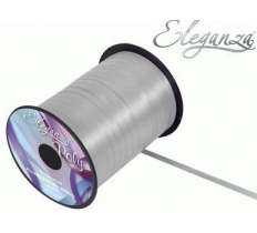 Eleganza Poly Curling Ribbon 5mm X500Yds No.24 Silver