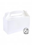 Lunch Box White 22.5 X 9.5 X 12cm