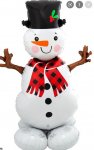 Air Loonz Snowman 55" Balloon