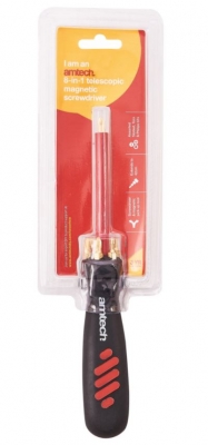 Amtech 8 Piece Telscopic Magnetic Screwdriver Set