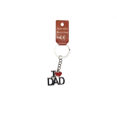 I Love Dad Keyring