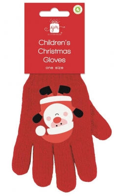 Christmas Outfit Childrens Xmas Gloves