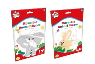 Moveable Animal Shapes 4 Pack