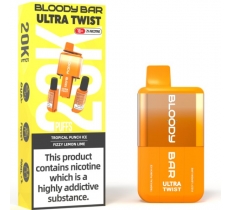 Bloody Bar Ultra 20K Vape Tropical Punch & Fizzy Lemon Lime