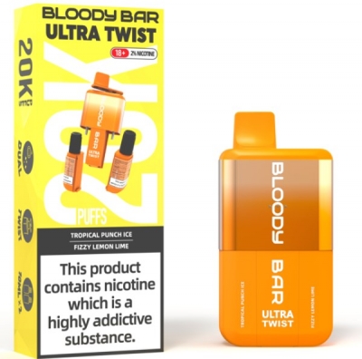 Bloody Bar Ultra 20K Vape Tropical Punch & Fizzy Lemon Lime