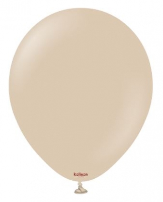 Kalisan 12" Standard Hazelnut Latex Balloon 100 Pack