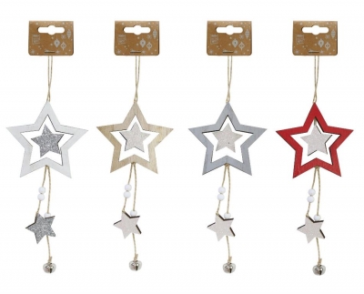 Hanging Stars Deco ( Assorted Colours )