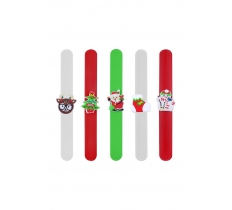 Christmas Snap Bracelet 23x2.5cm