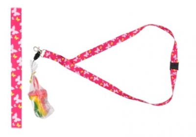 Butterfly Lanyard With Rock Dummy