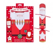 Christmas 6 Make Your Own Kids Santa 12" Crackers