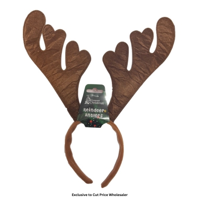 Brown Antler Headband 31 x 34cm