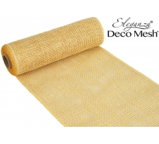 Deco Mesh Burlap 25cm x 4.57m Sand