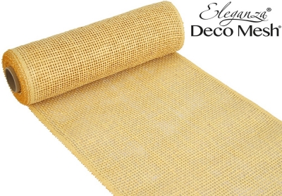 Deco Mesh Burlap 25cm x 4.57m Sand