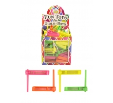 Rattle Toys 6.5cm In Assorted Neon Colours X 108 (11p Each)