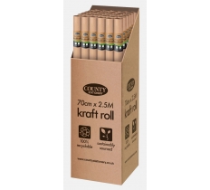 Kraft Rolls 70cm x 2.5m 70gsm