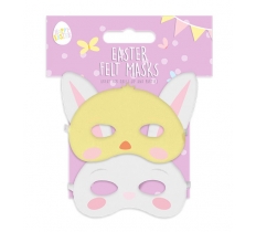 Easter Felt Character Mask 2pk