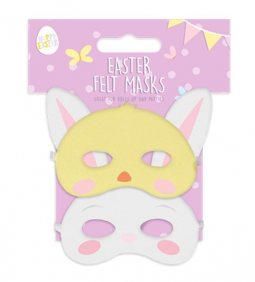 Easter Felt Character Mask 2pk