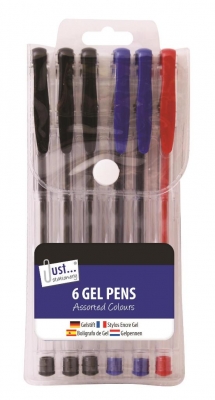 6 Gel Pens