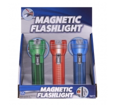 Magnetic Flashlight Torch ( Assorted Colours )