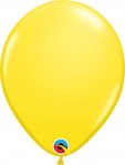 Qualatex 11" Plain Latex Round Yellow Balloons 25 Pack