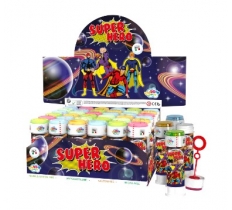 Superhero Bubble Tubs with Wand (60ml) X 36PC