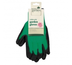 Gardening Medium Rubber Grip Garden Gloves