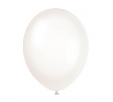 12" Premium Latex Balloons 10 Pack Transparent