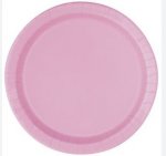 Lovely Pink 7" Plates 8 Pack