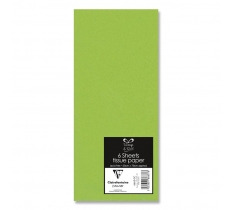 Tissue Paper Green 6 Sheets