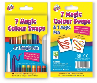 Tallon 8 Magic Swap Fibre Pens