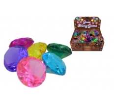 Shiny Gems In Net Bag 6pcs 4cm