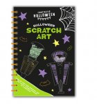 Halloween Spooky Scratch Art Book