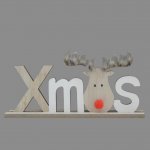 Christmas Rudolf Stand 22cm