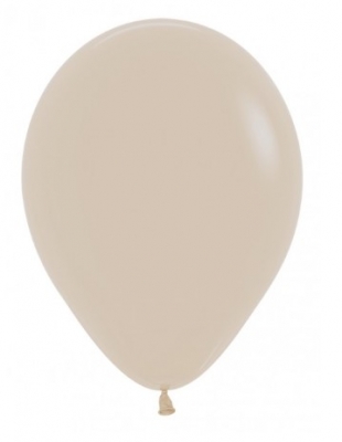 Sempertex 12" fashion White Sand Latex Balloons 12 Pack