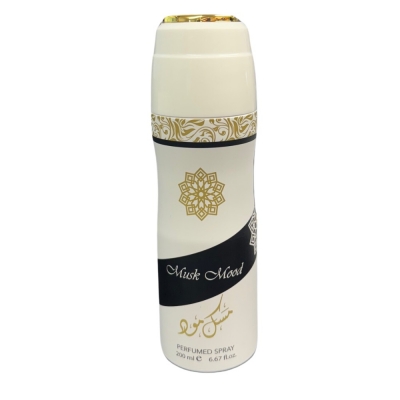 Musk Mood ( X 12 Pack ) 200ml Dubai Perfume Deodorant