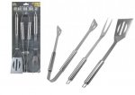 BBQ Deluxe Stainless Steel Tool Set 3 Pieces