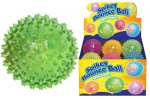 Light Up 10cm Spikey Bounce Ball