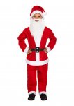 Childrens Santa Claus Costume ( Medium / 7 - 9 Years )