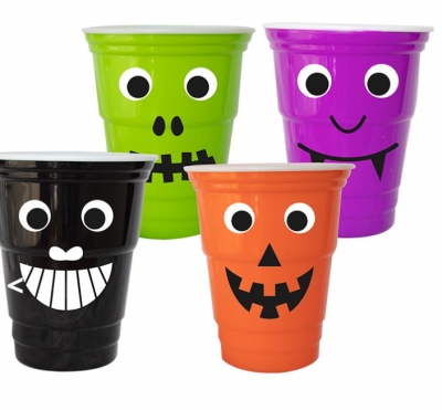 Halloween Googly Eyes Plastic Cup