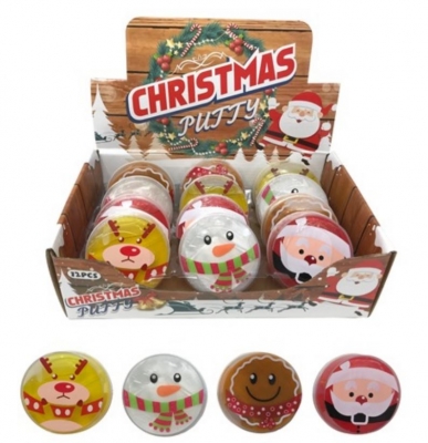 Christmas 7cm Putty Tubs