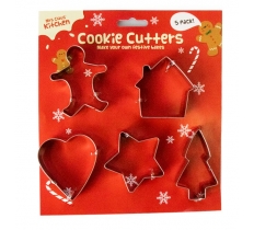 Xmas Cookie Cutters 5Pack