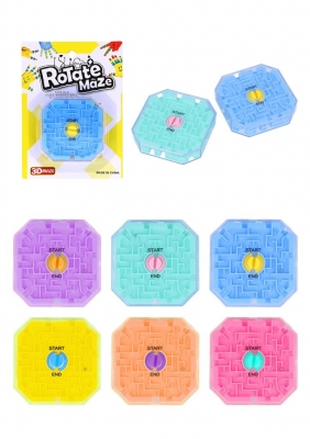 Puzzle Maze 3d 6.8cm 6 Colour