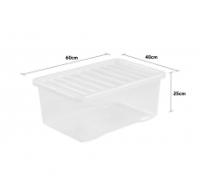 Wham Crystal 45L Box And Lid