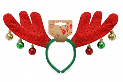 Antlers Headband With Baubles