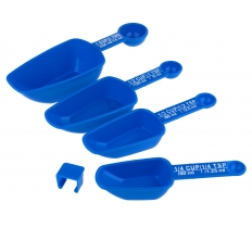 Chef Aid Set 4 Scoops With Measuring